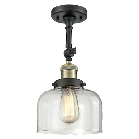 One Light Semi-Flush Mount